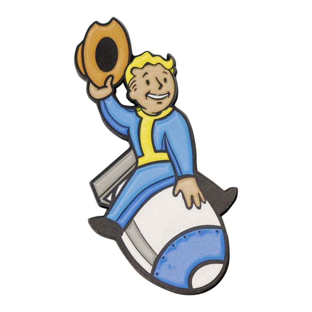 Pin Badge Fanattik Fallout Edição Limitada Vault Boy