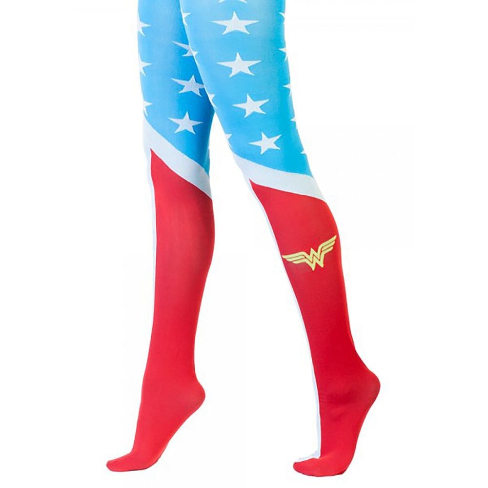 Meias transparentes da DC Comics Wonder Woman para mulheres