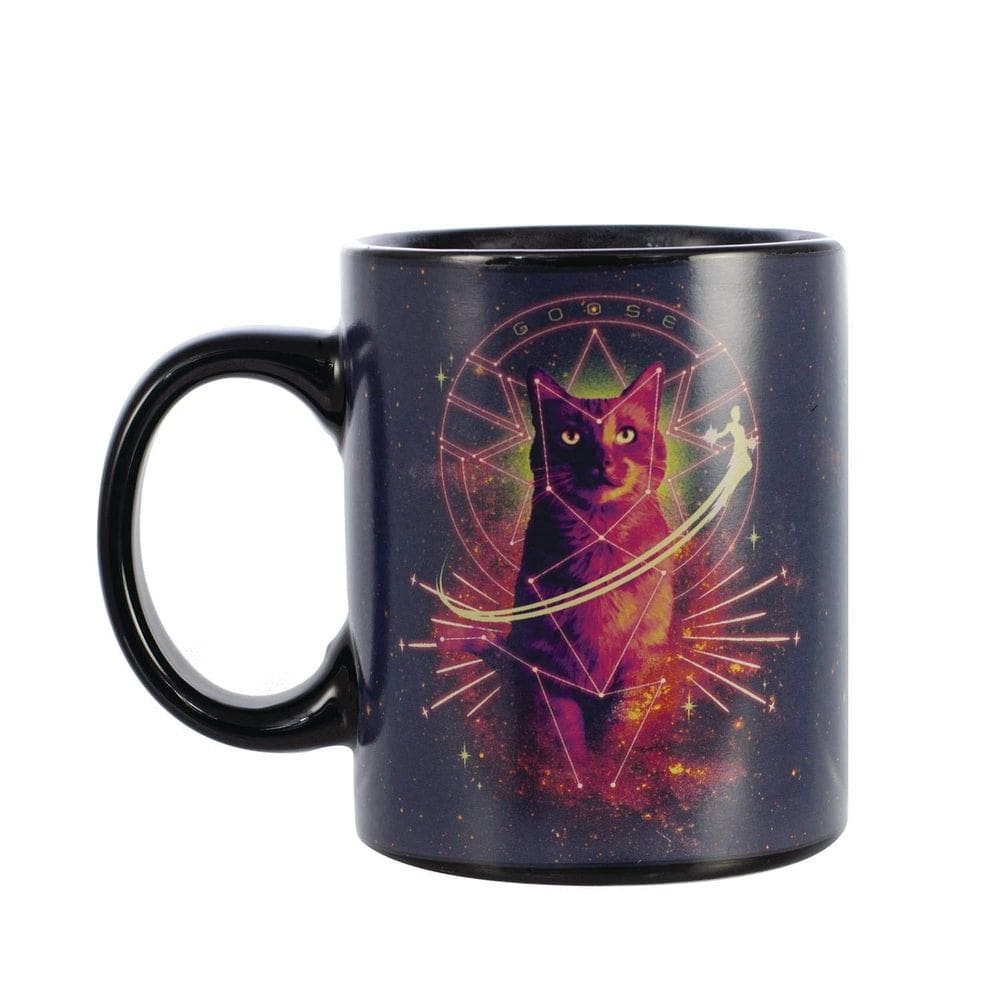 Caneca Seven20 Marvel Captain Marvel Heat Reveal Goose Cat