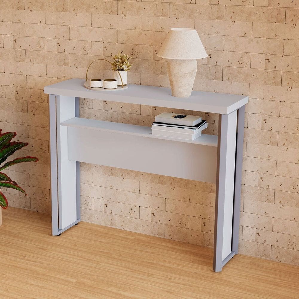 Aparador Buffet para Escritório Cantinho do Café Corporate Cinza