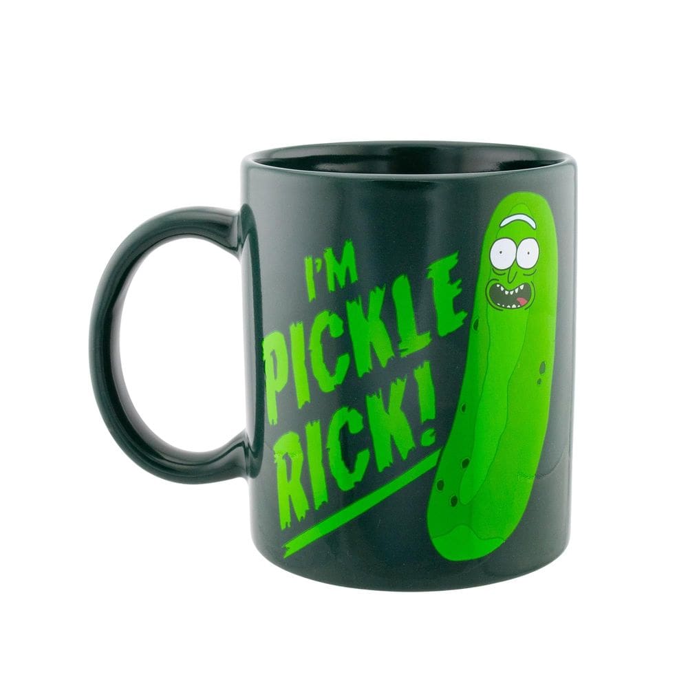 Caneca de café Just Funky Rick and Morty Pickle Rick 600ml