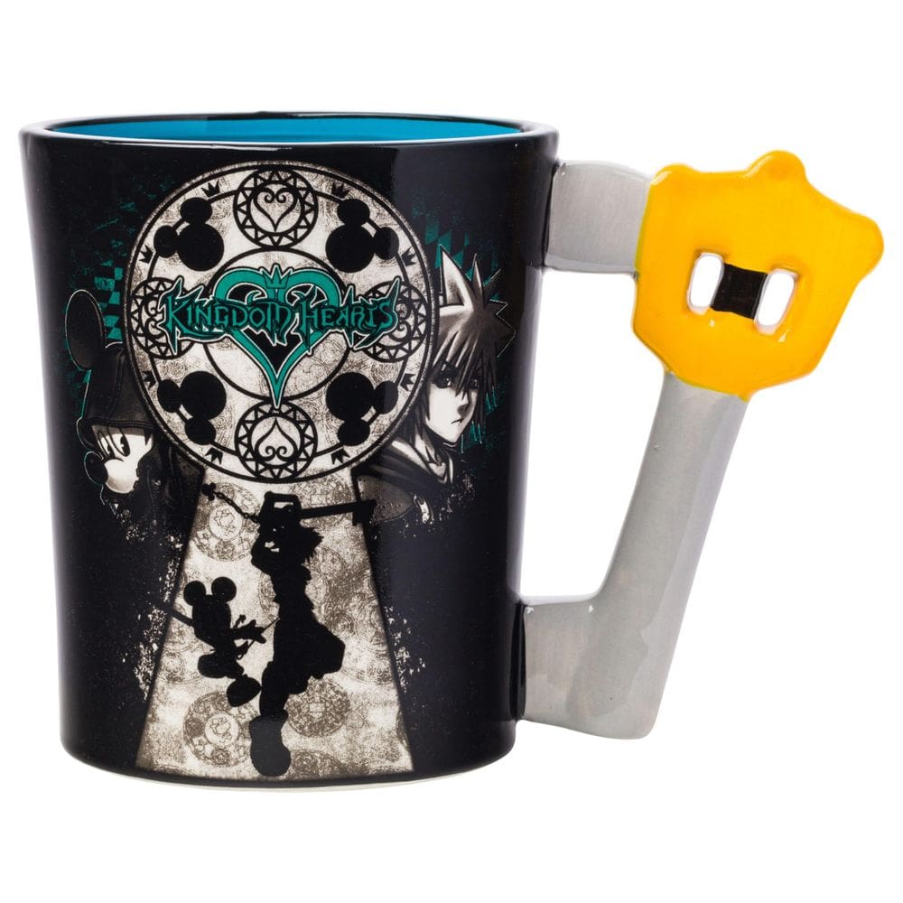 Caneca de cerâmica prateada Buffalo Disney Kingdom Hearts 20ml Mickey