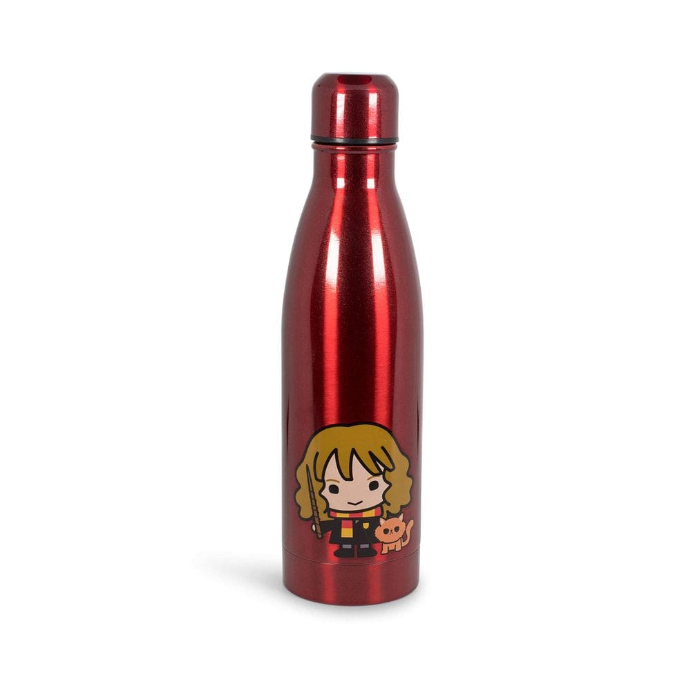 Garrafa de água Harry Potter Hermione Alumínio 500mL Isolada