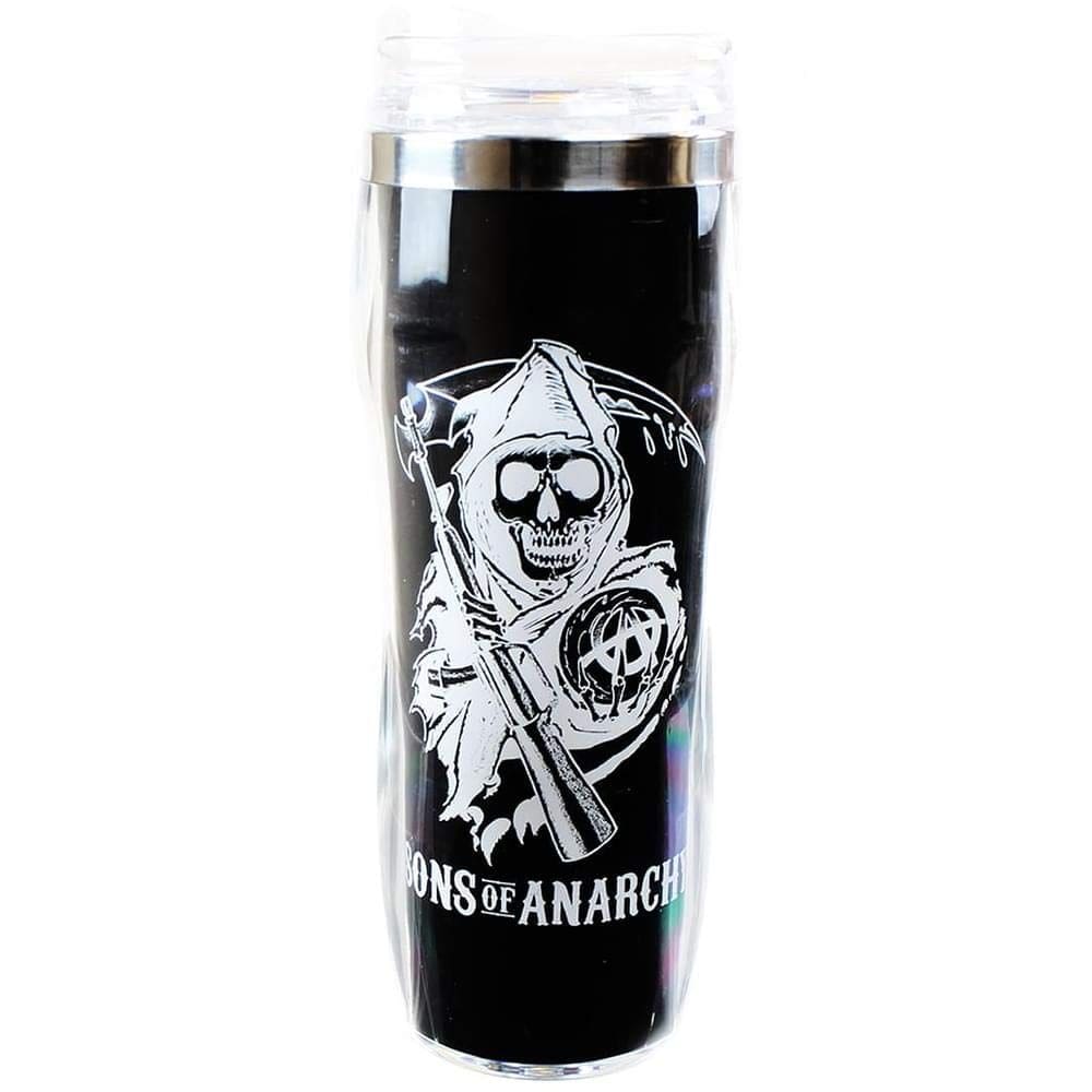 Caneca de viagem JUST FUNKY Sons of Anarchy Reverse Logo 500ml