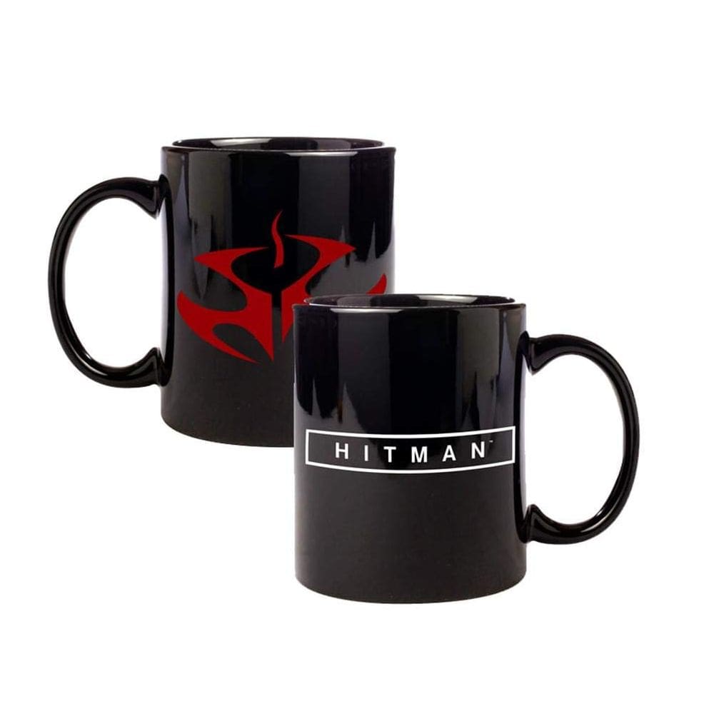 Caneca de café Gaya Entertainment Hitman Symbol Ceramic Black