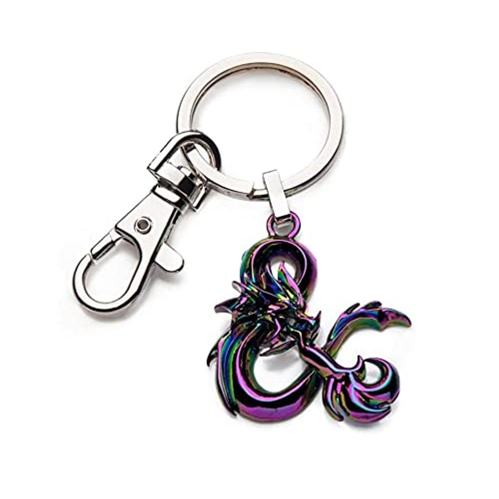 Chaveiro SalesOne Dungeons & Dragons Ampersand Iridescent Metal