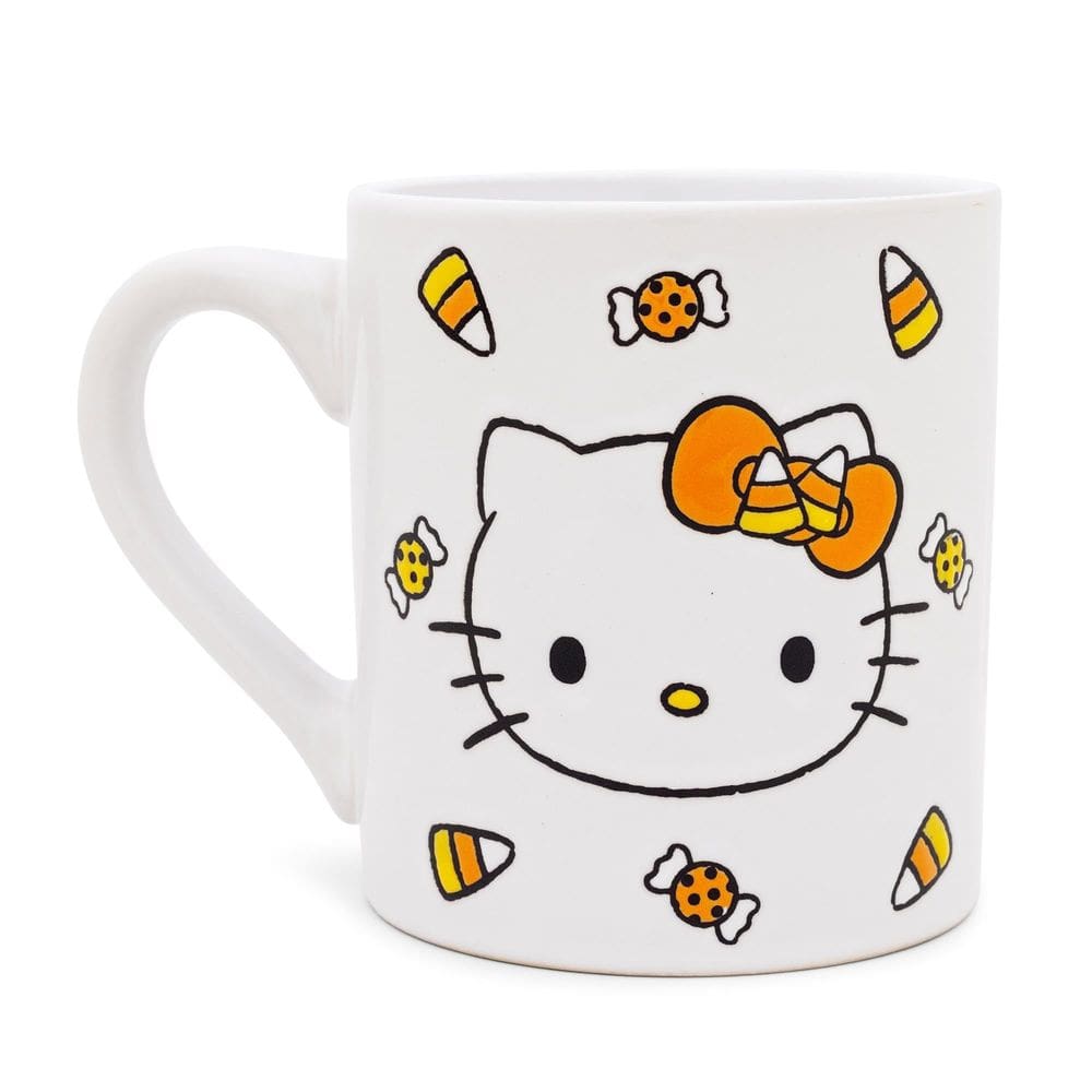 Caneca Silver Buffalo Sanrio Hello Kitty Candy Corn 414ml