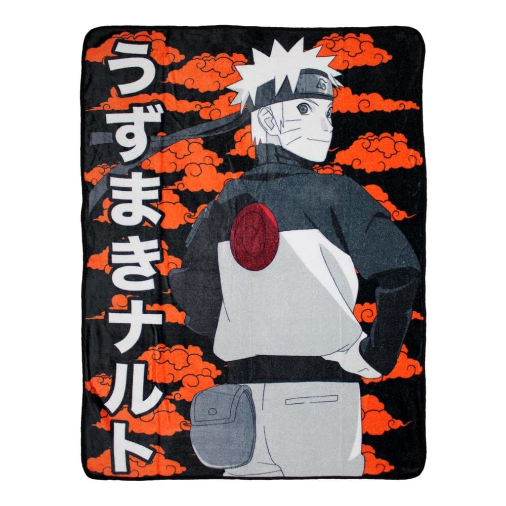 Cobertor de lã JUST FUNKY: personagens de Naruto Shippuden