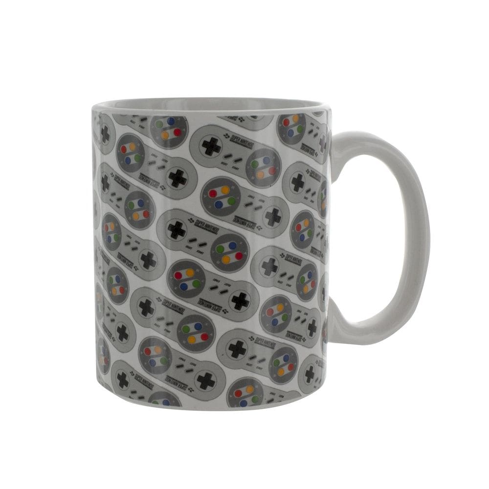 Caneca de café Paladone Classic SNES Controller 300mL Cerâmica