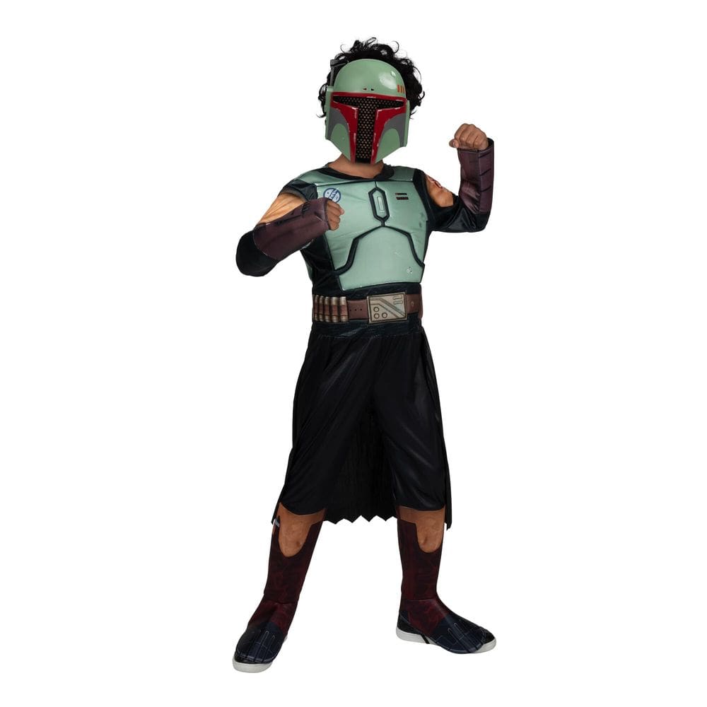 Fantasia Jazwares STAR WARS Boys Deluxe Boba Fett tamanho grande