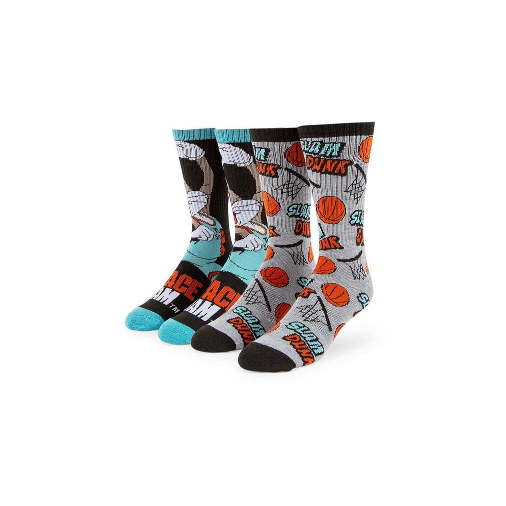 Meias Athletic Crew LOONEY TUNES Space Jam, 2 pares unissex