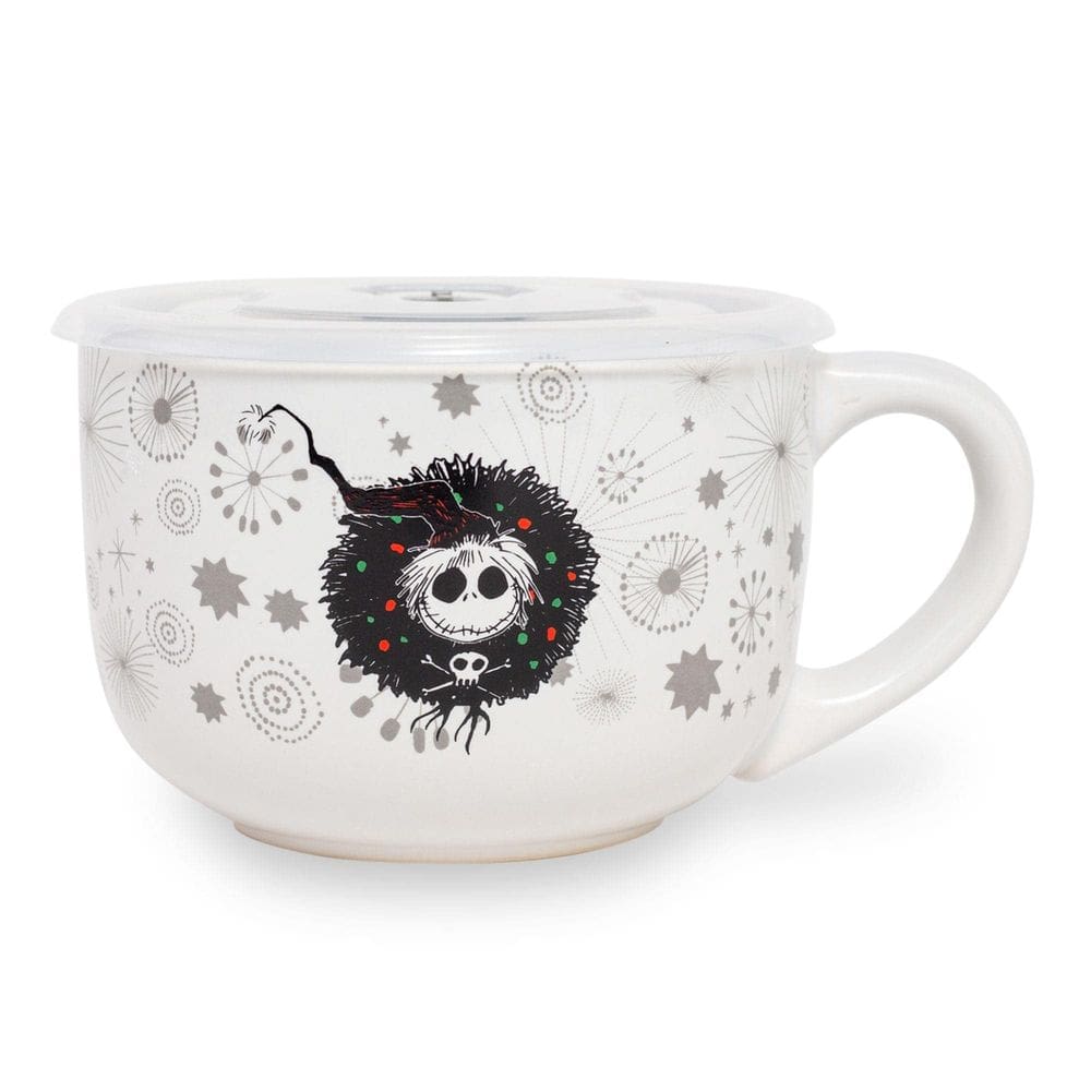 Caneca de sopa Bowl Disney The Nightmare Before Christmas Santa Jack