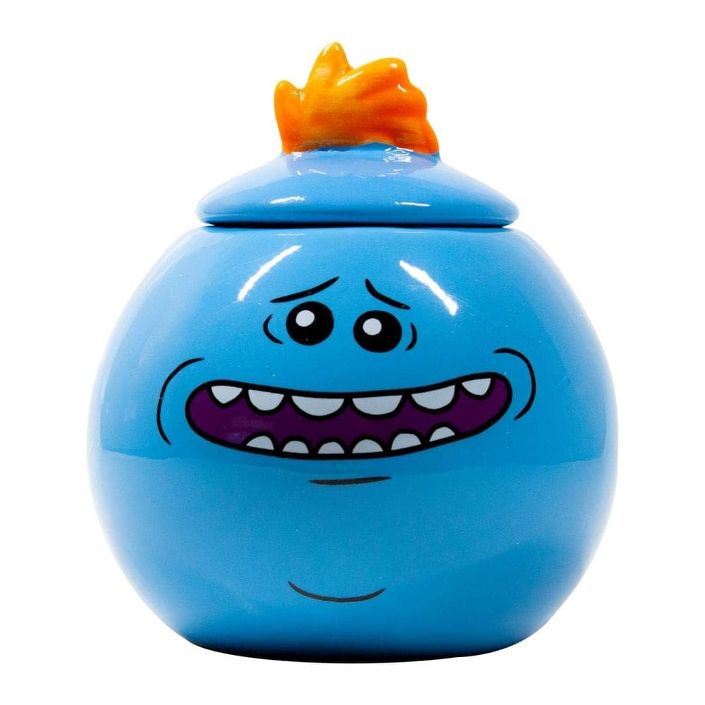 Mini caneca Rick and Morty Mr. Meeseeks 150 ml de cerâmica