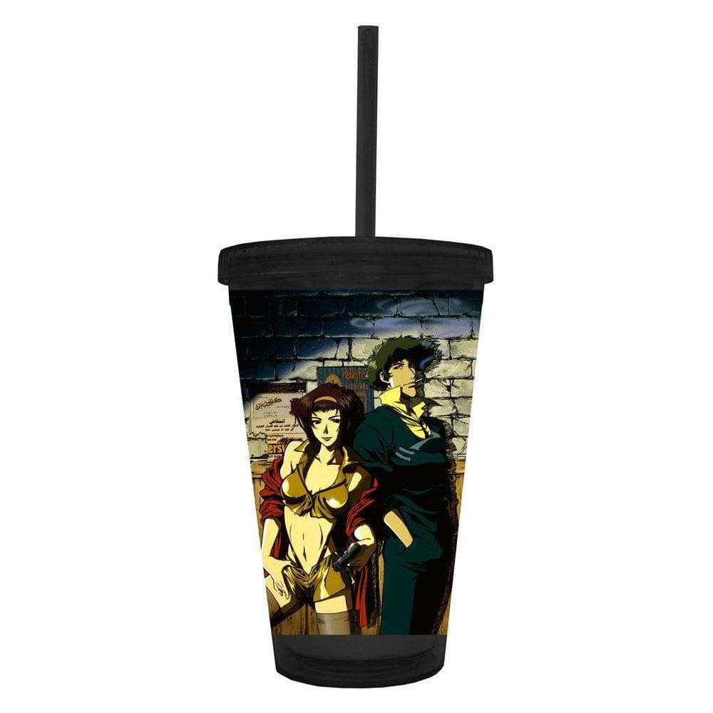 Caneca de viagem Old Glory Cowboy Bebop Spike and Fey 473 ml