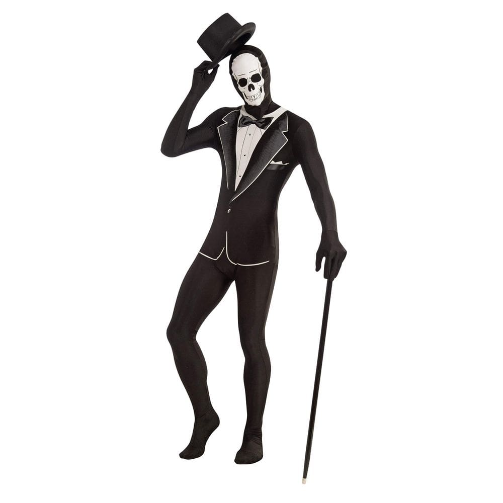 Costume Forum Novelties Disappearing Man Skull Tuxedo S/M Women
