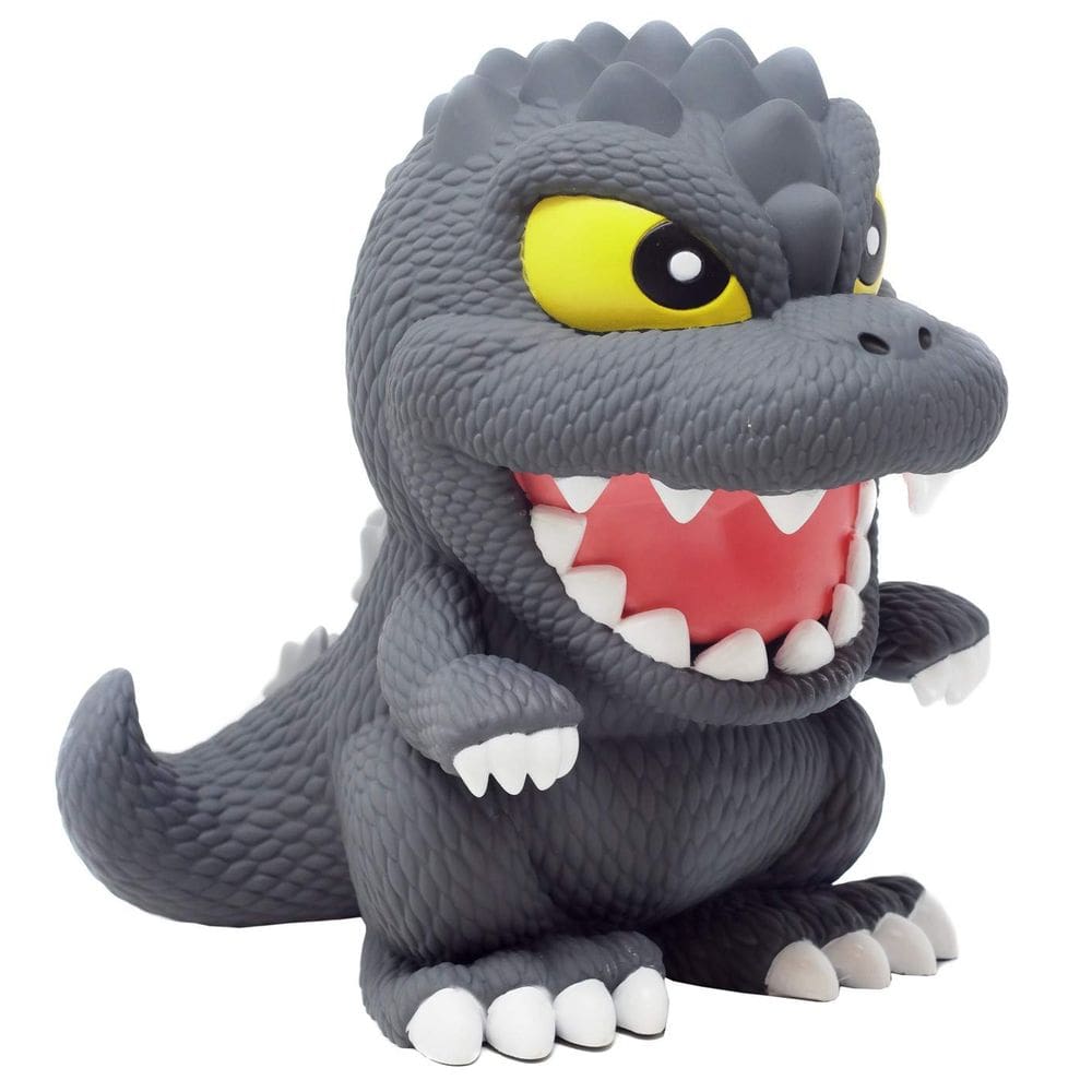 Banco de PVC Figural Godzilla Banco de poupança de dinheiro 20cm