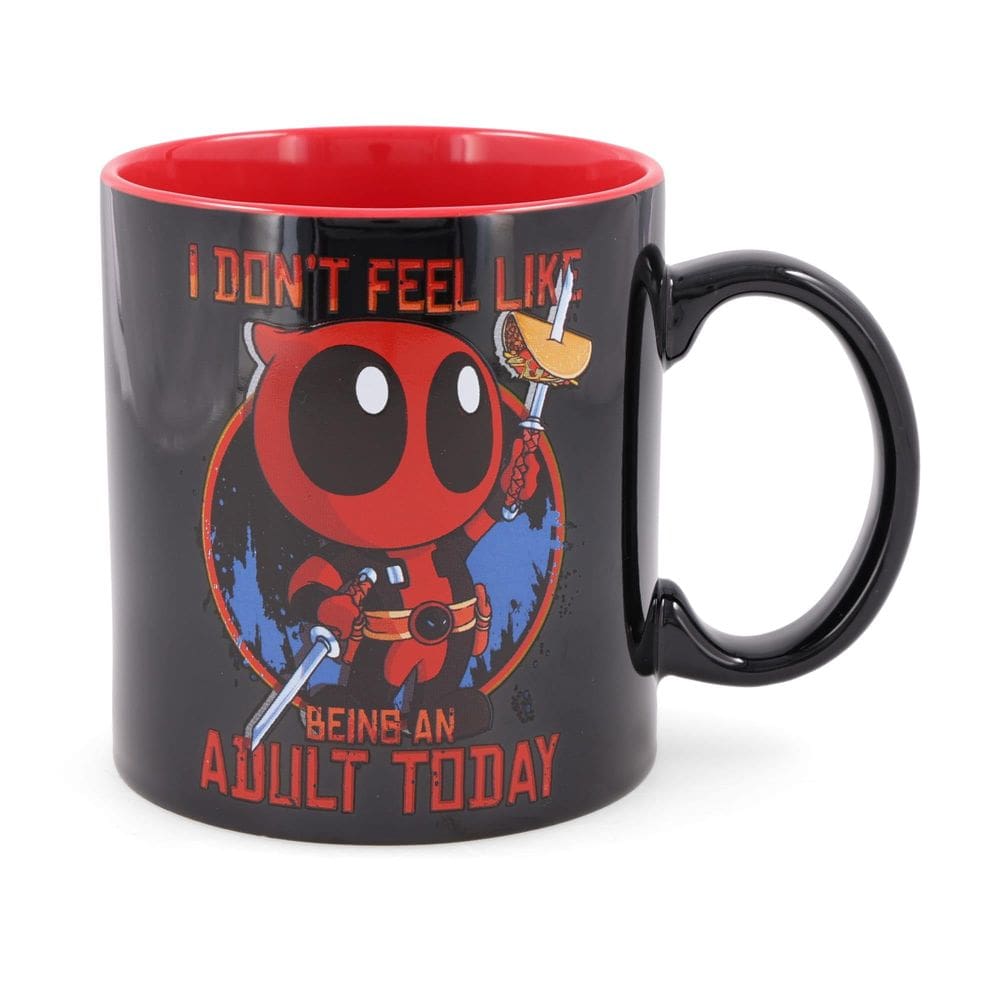 Caneca de cerâmica Silver Buffalo Marvel Deadpool 600ml
