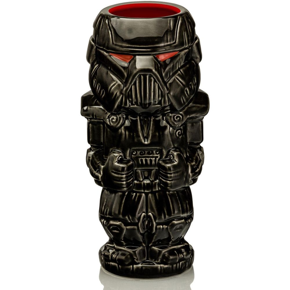 Caneca de cerâmica Geeki Tikis Star Wars The Mandalorian Dark Trooper