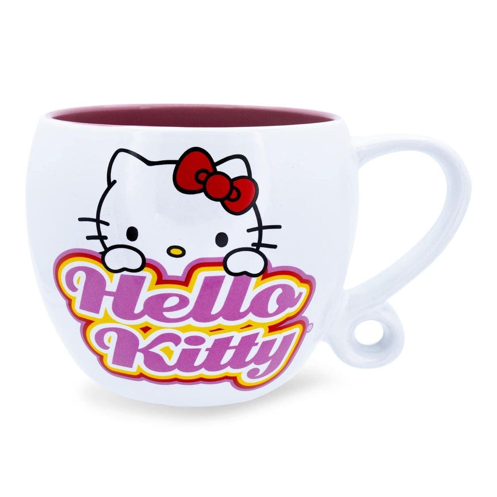 Xícara de café Silver Buffalo Sanrio Hello Kitty Hearts 480 ml