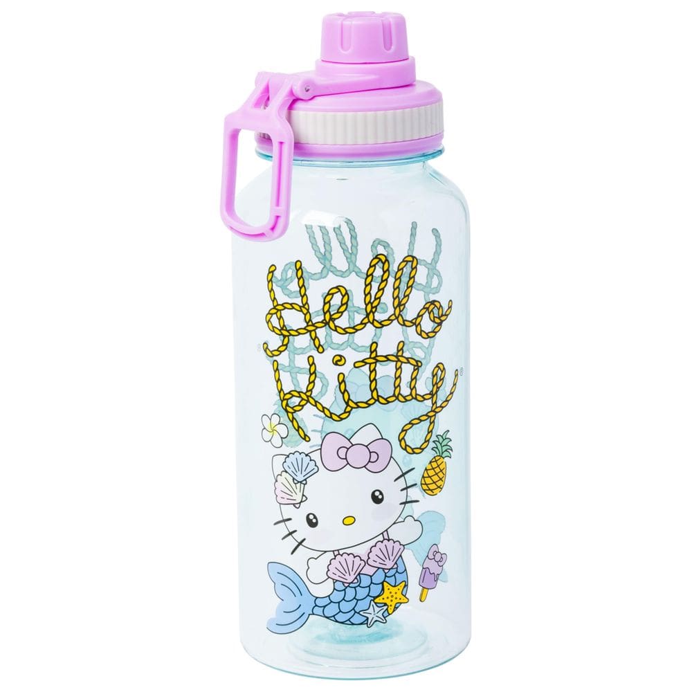 Garrafa de água Silver Buffalo Hello Kitty Mermaid 950ml