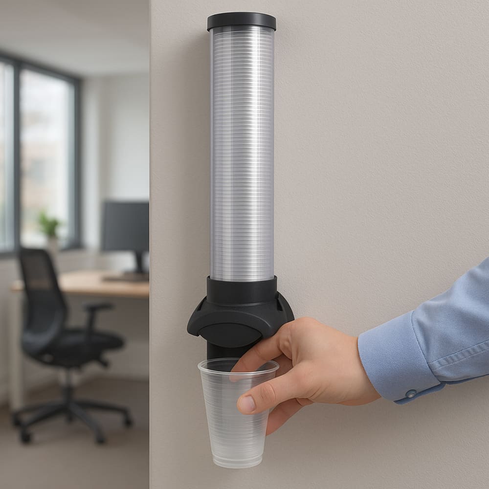 Suporte de Copos Descartáveis 150/180/200ml Bellplus Preto