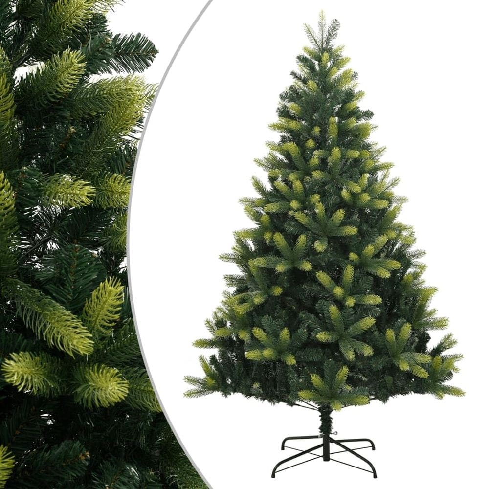 Árvore de Natal vidaXL com dobradiça artificial de 150 cm com suporte