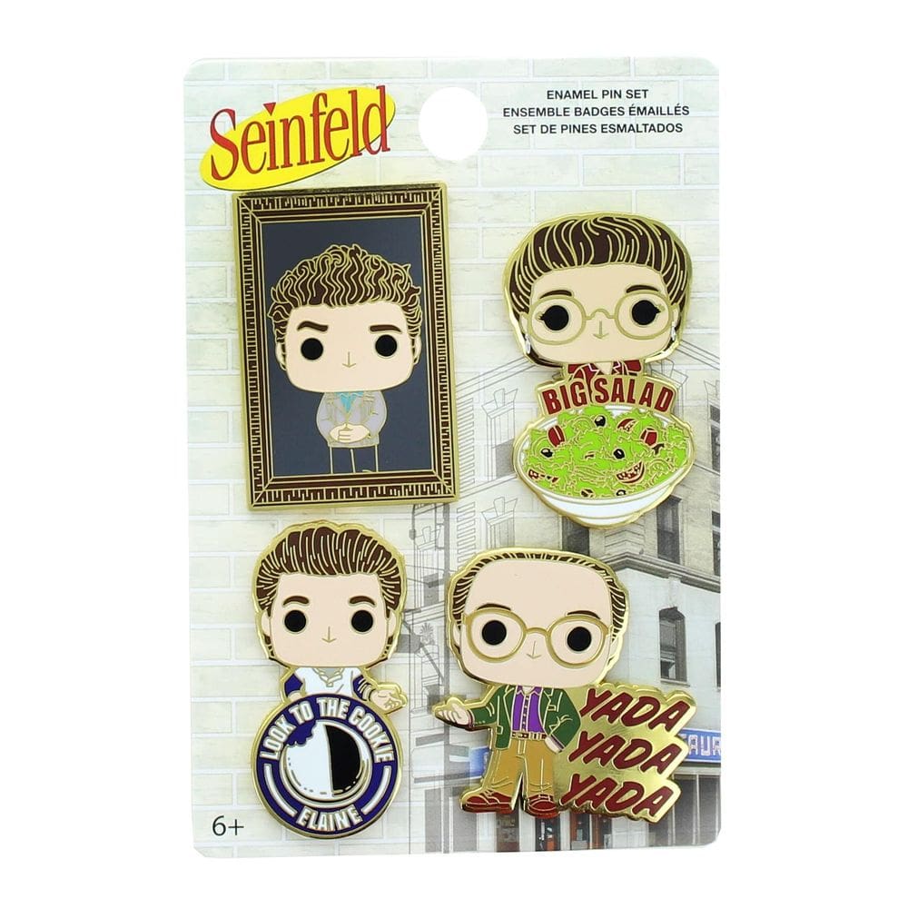 Conjunto de pinos Funko Seinfeld All Character POP 4 Pack