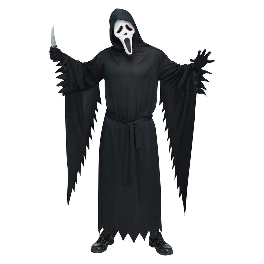 Costume Fun World Adult E.L Ghost Face com máscara iluminada