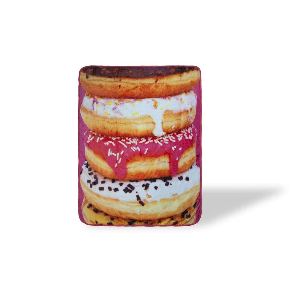 Cobertor de lã JUST FUNKY Donuts, grande, 150x115cm