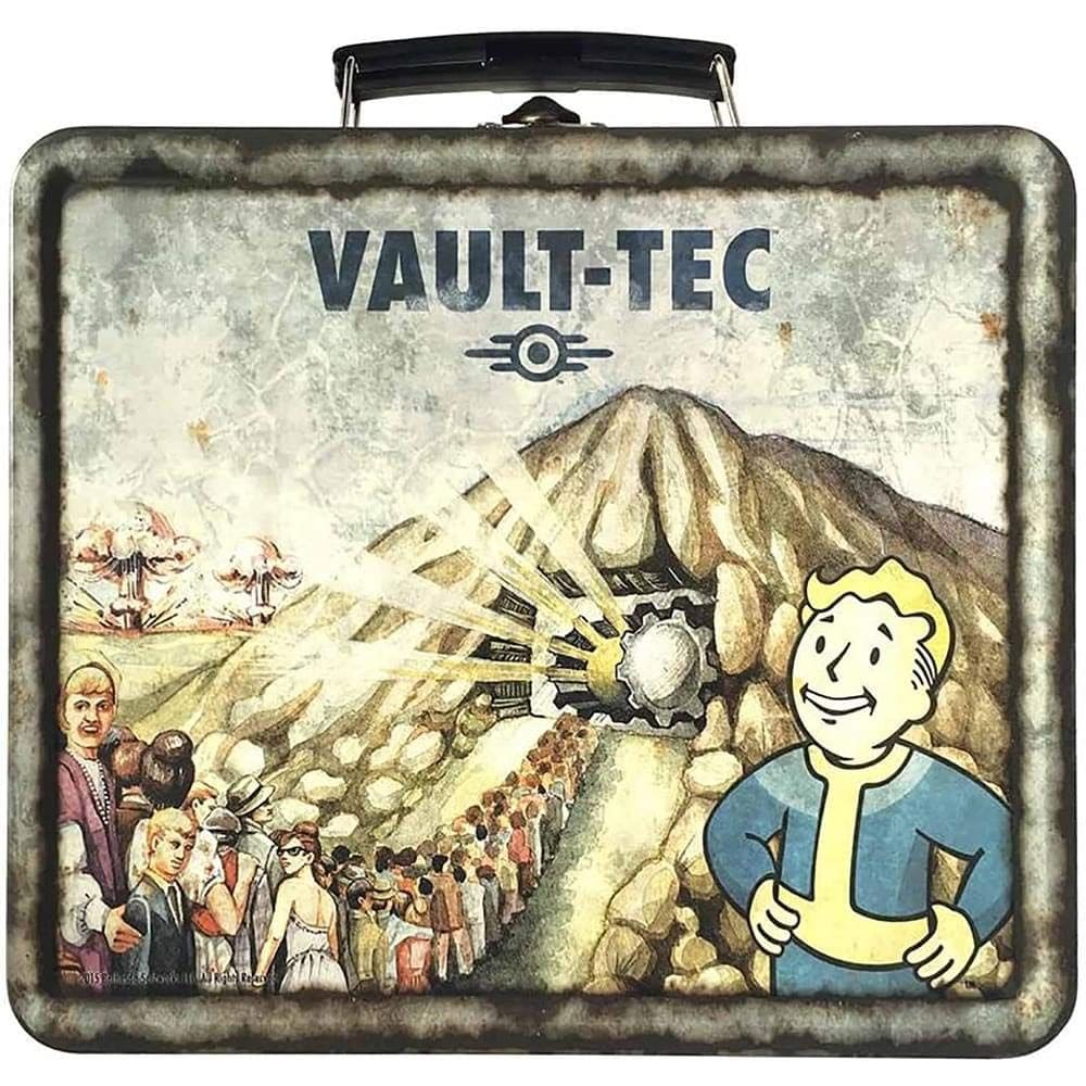 Réplica de bolsa Tin Wraps Fallout 4 Vault-Tec Weathered