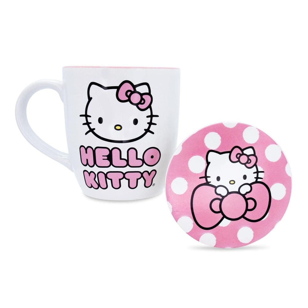 Conjunto de canecas de café Silver Buffalo Sanrio Hello Kitty Ceramic