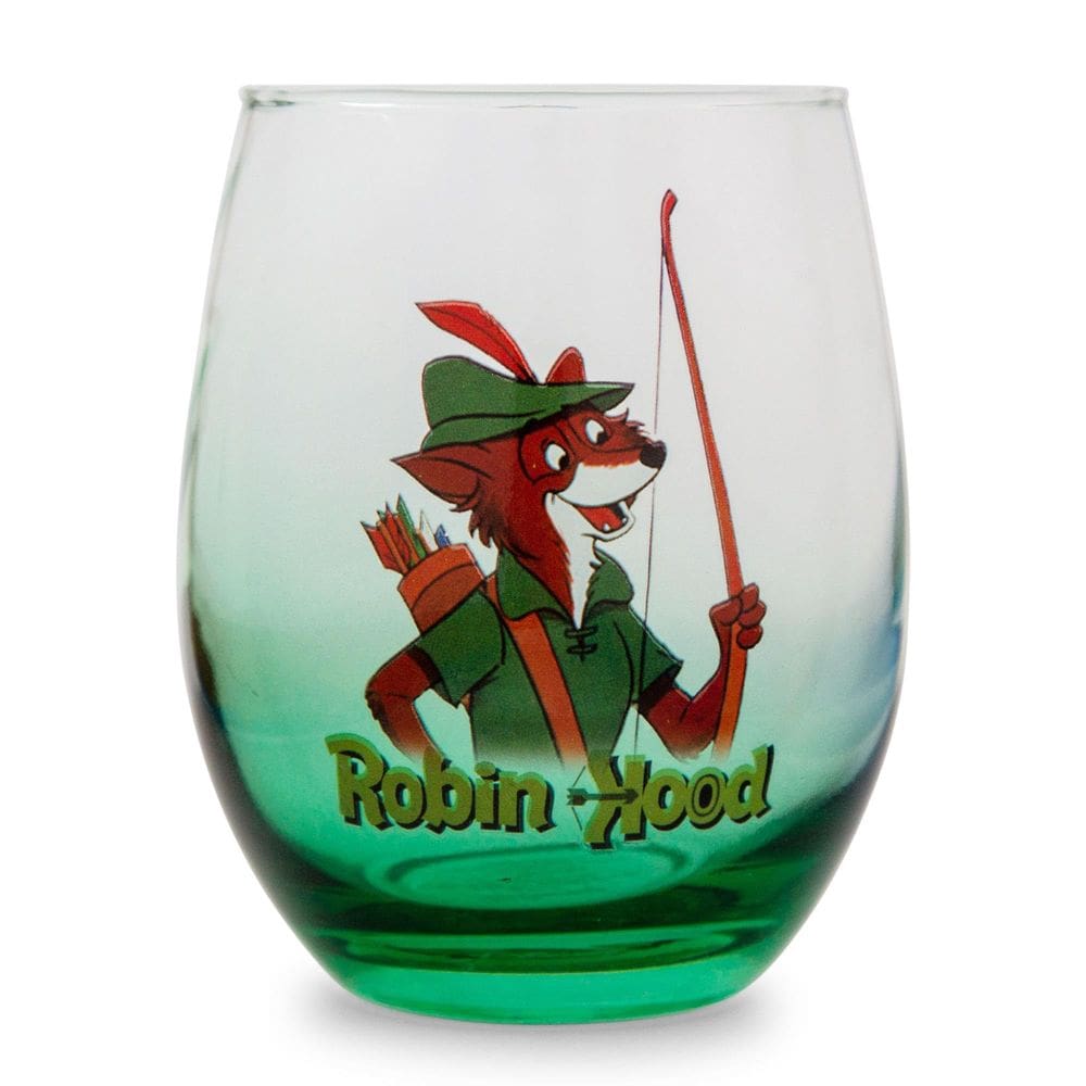 Copo de vinho sem haste prateado Buffalo Disney Robin Hood 600mL
