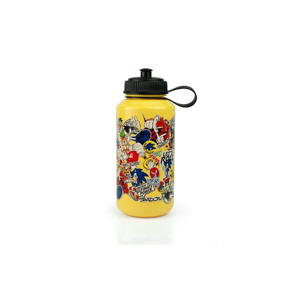 Garrafa de água Sonic The Hedgehog Sticker Bomb 950ml
