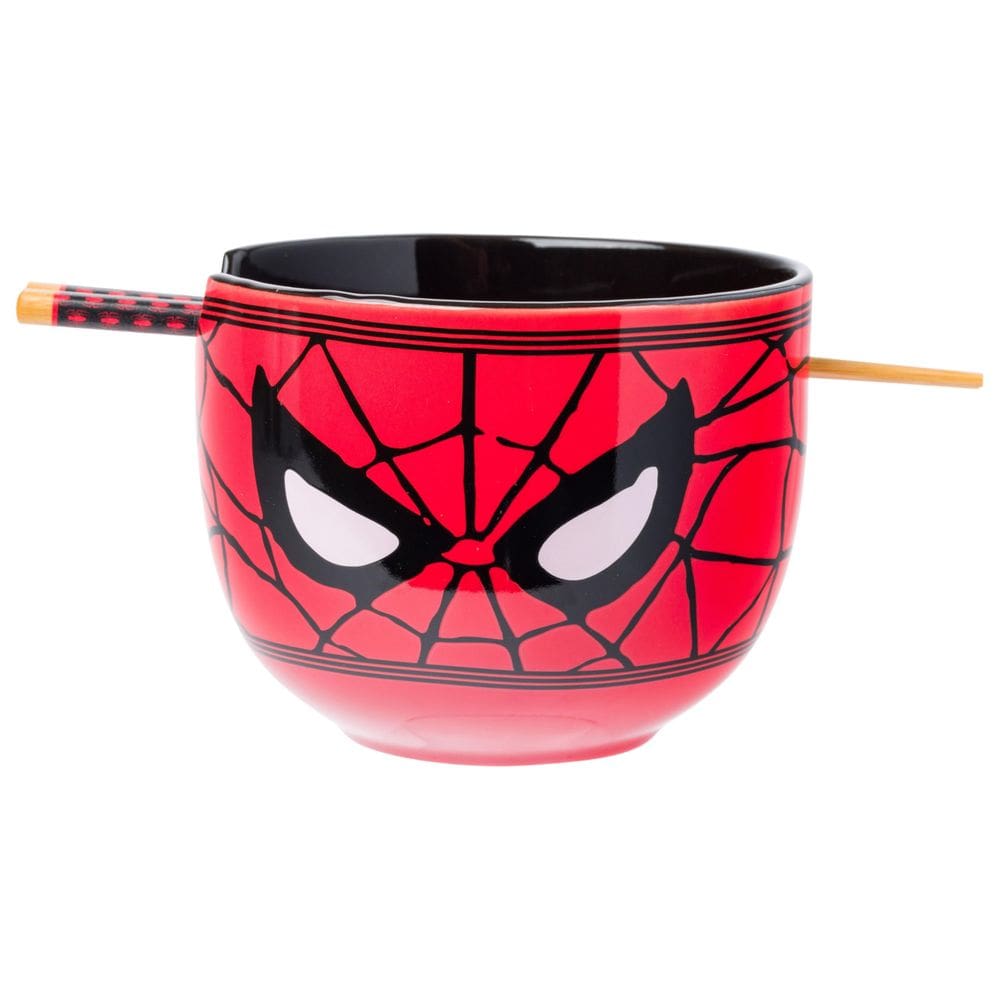 Taça de arroz com macarrão Ramen de cerâmica Marvel Avengers Spider-Man