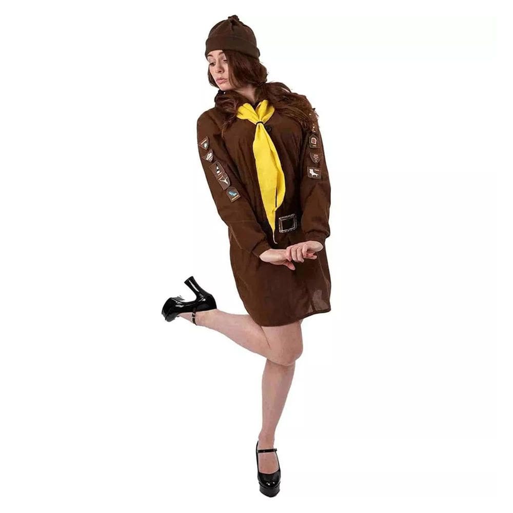 Fantasia Orion Costumes Brownie Girl Guide Dress Adult Medium