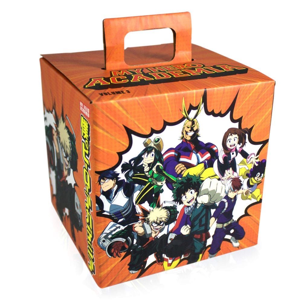 Caixa de presente misteriosa JUST FUNKY My Hero Academia Bakugo Orange