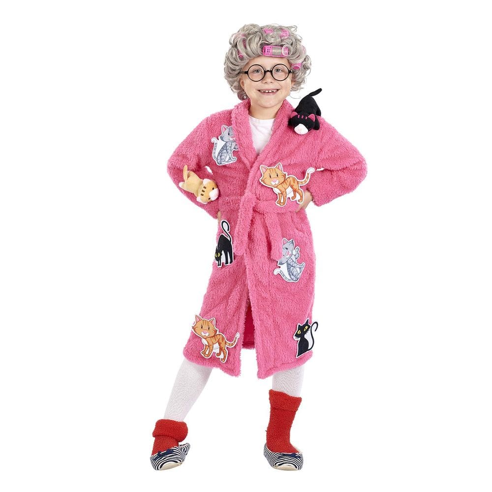 Fantasia Orion Costumes Crazy Cat Lady Kids, tamanho 10