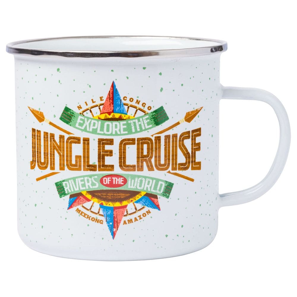 Caneca Camper Silver Buffalo Disney Jungle Cruise 620ml