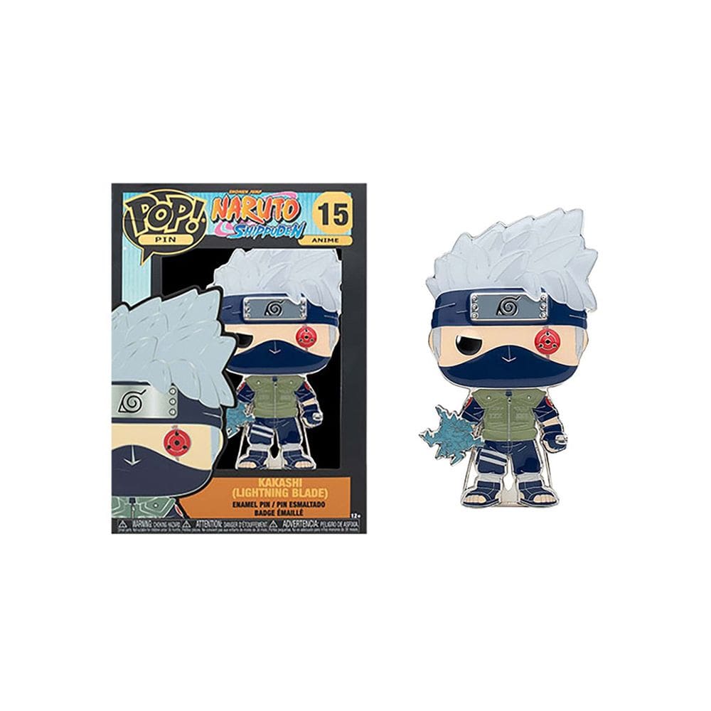 Fixe Funko Pop! Naruto Kakashia colecionável de 9,5 cm