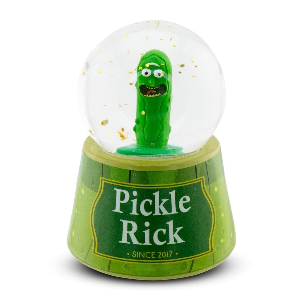 Globo de neve Silver Buffalo Rick and Morty Pickle Rick 8cm