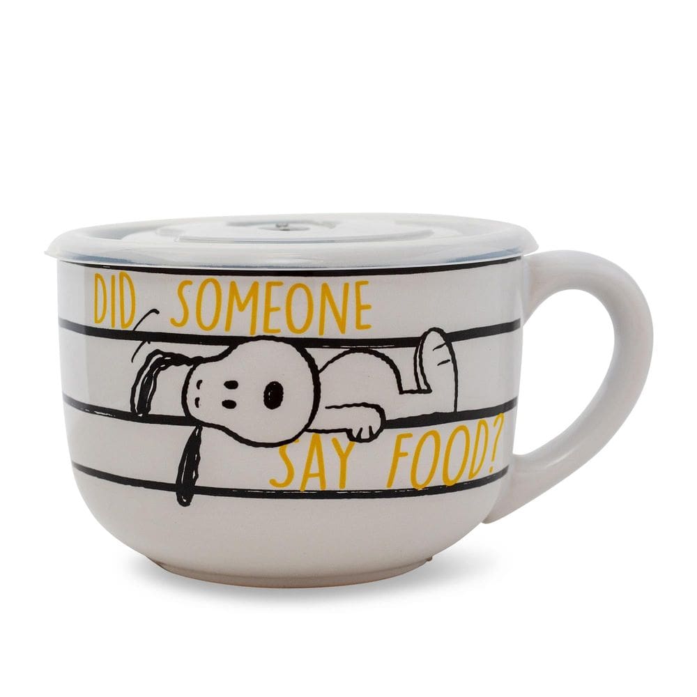 Caneca de sopa Silver Buffalo Peanuts Snoopy & Woodstock 700ml