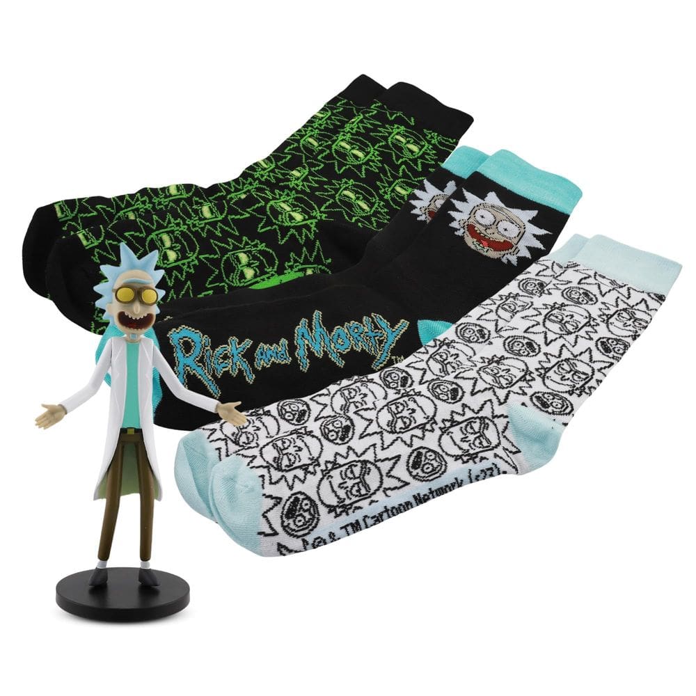 Pacote: Vinil e meia Culture Fly Rick and Morty