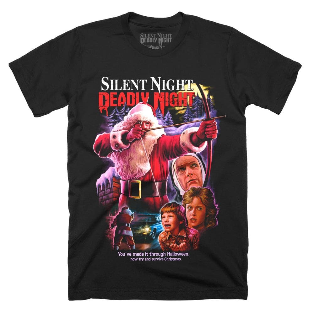 Camiseta ROCKINSTONE Silent Night Deadly Night He Punishes