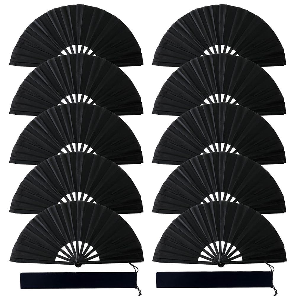 Ventiladores estridentes para Line Dancing Peach Large Dobrable