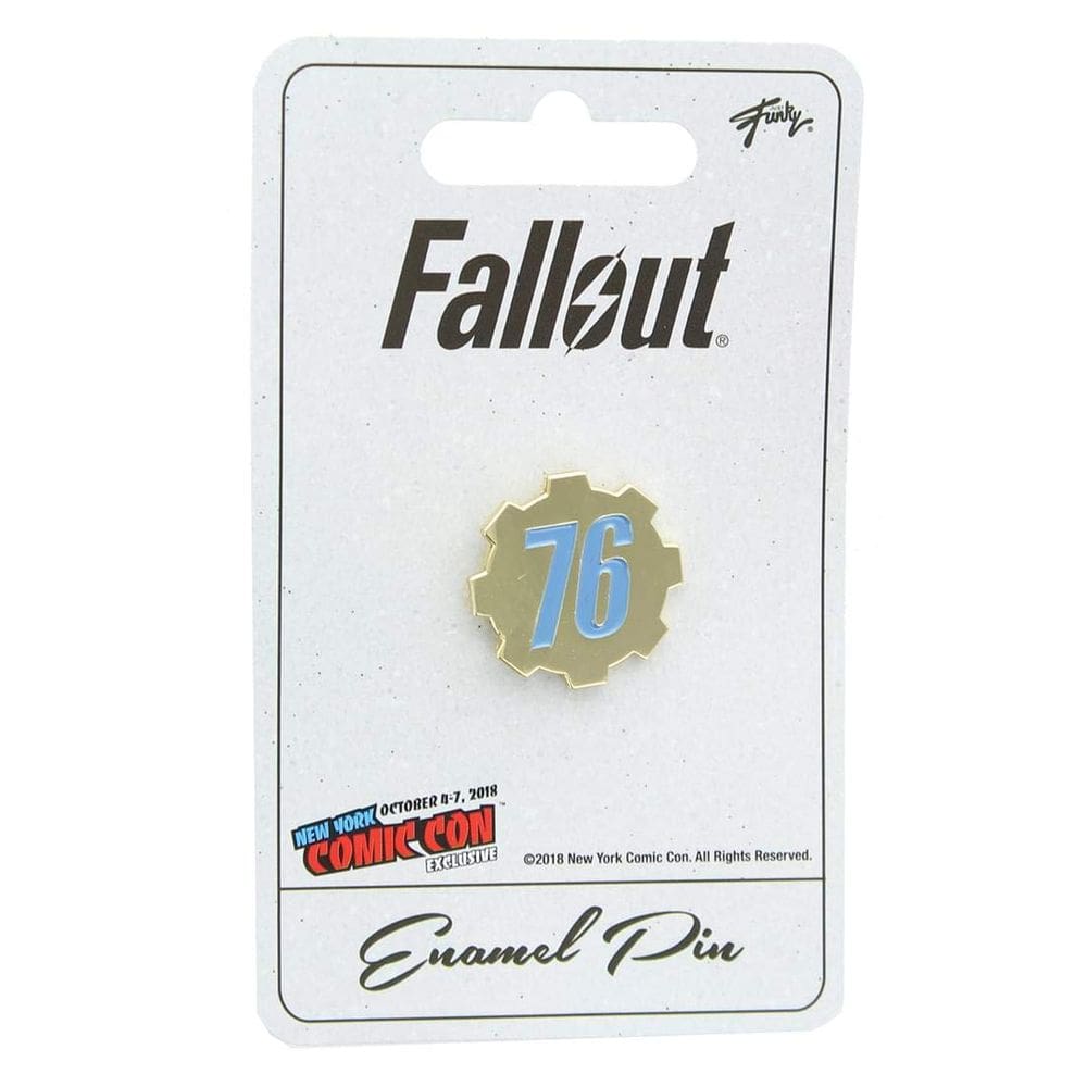 Pin esmaltado JUST FUNKY Fallout 76 Edição de Colecionador