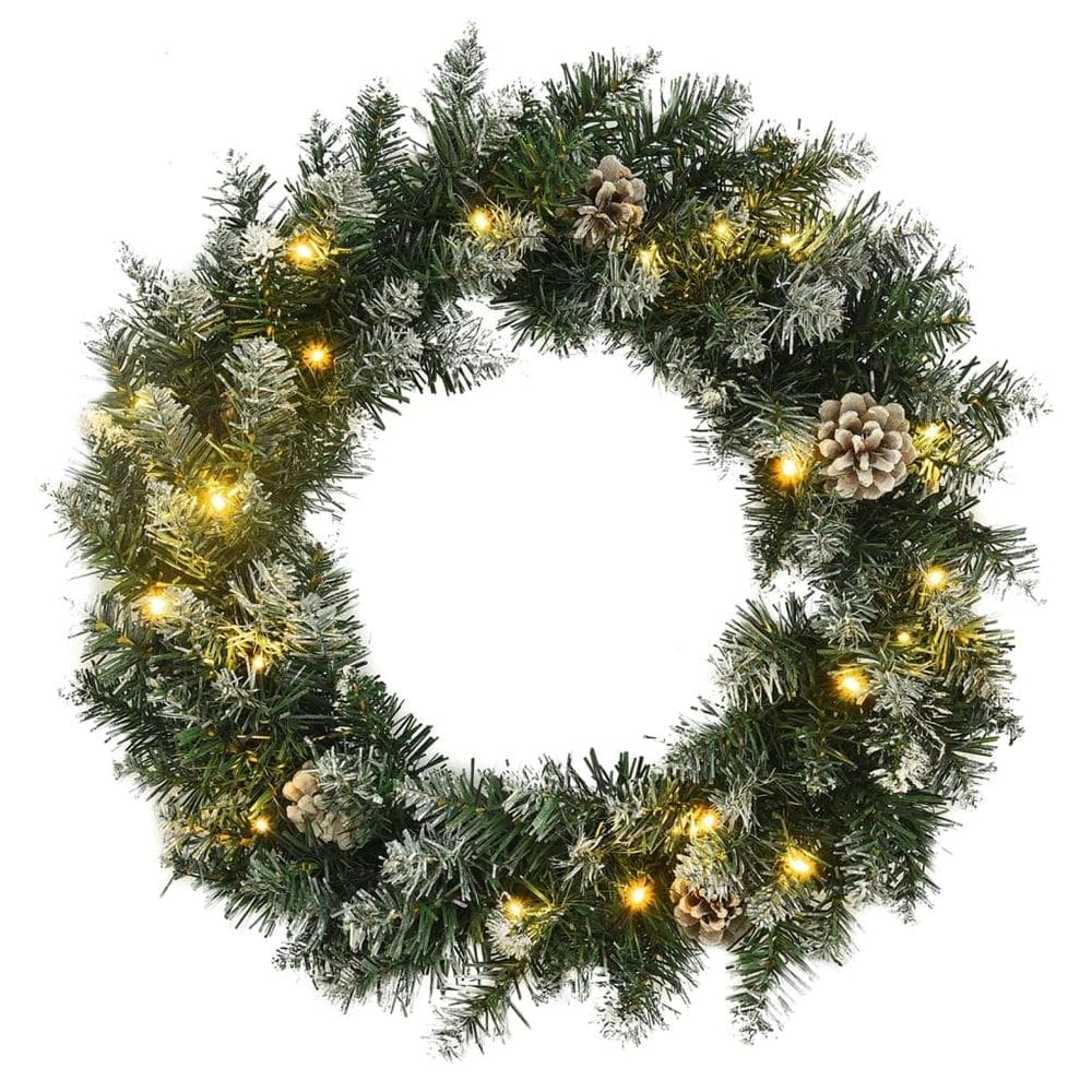 Guirlanda de Natal artificial vidaXL Guirlanda de Natal com luzes LED