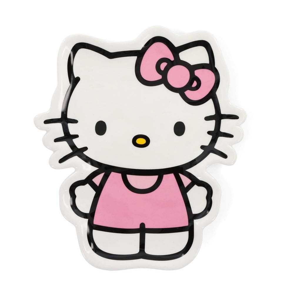 Bandeja de bugigangas Silver Buffalo Sanrio Hello Kitty Pink Outfit