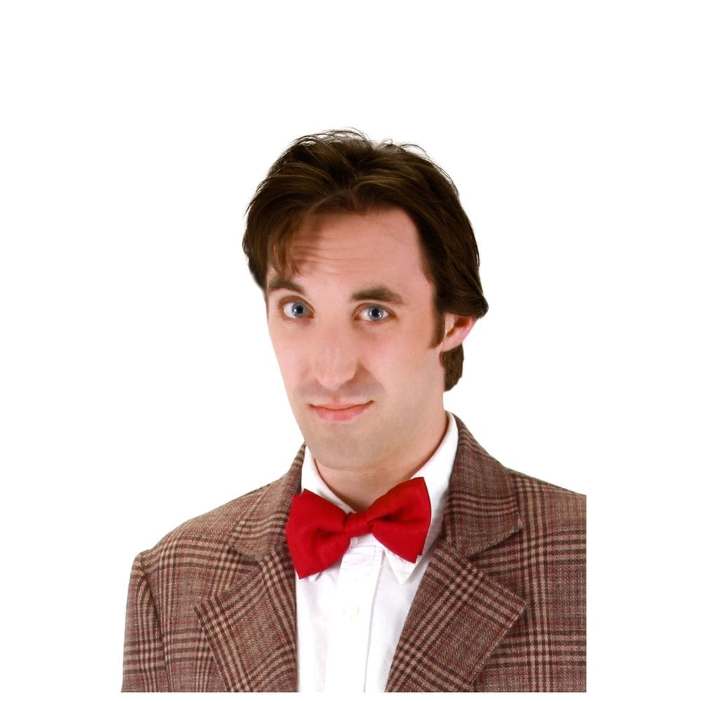 Fantasia de gravata borboleta Elope Doctor Who 11th Doctor Red Adult