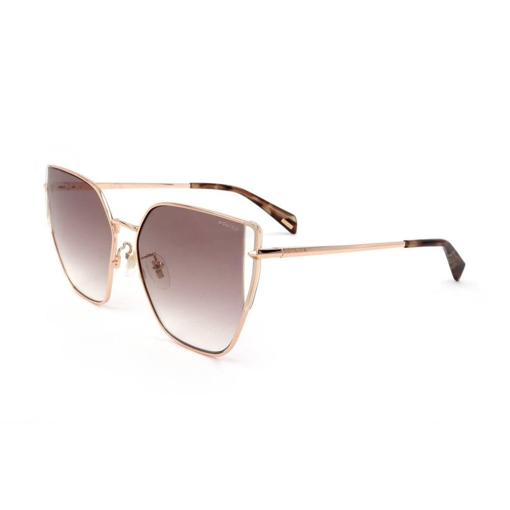 Óculos de sol Police SPLL38M 08FC Shiny Copper Gold para mulheres