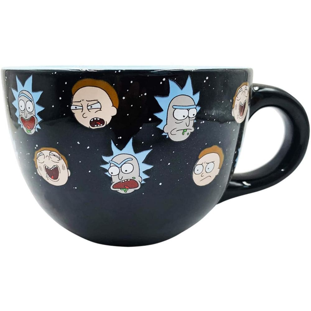 Caneca de sopa Silver Buffalo Rick and Morty Heads Line Up 700 ml